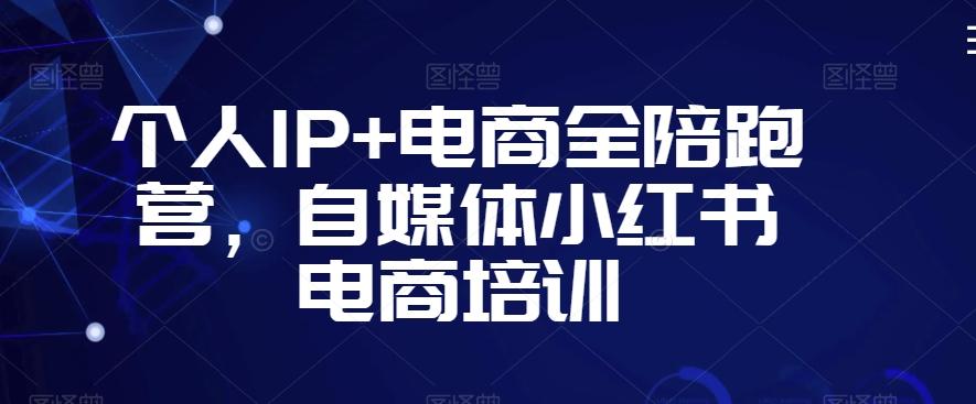 个人IP+电商全陪跑营,自媒体小红书电商培训-副业团