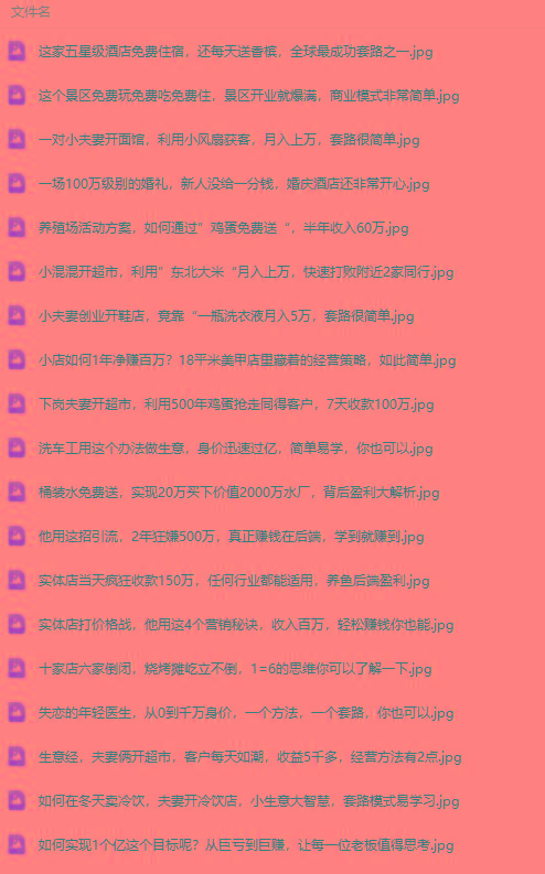 图片[2]-(9607期)真实有效391套商业模式，年入几十到几百万案例解析(电子书+视频+图文)-副业团