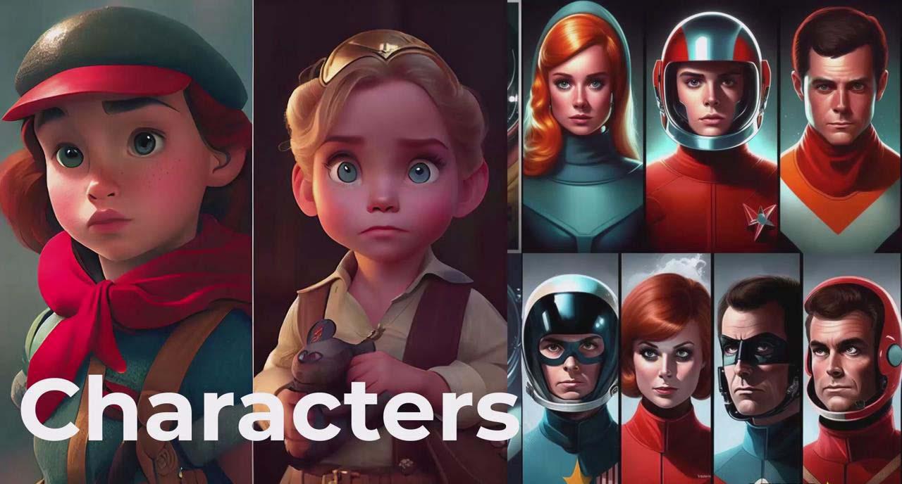 图片[3]-掌握 MidJourney V5 AI + ChatGPT创建一致的角色设计图像-22节课-中英字幕-副业团