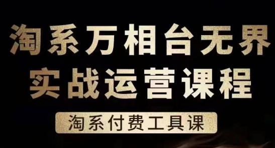 淘系万相台无界实战运营课,淘系付费工具课-副业团