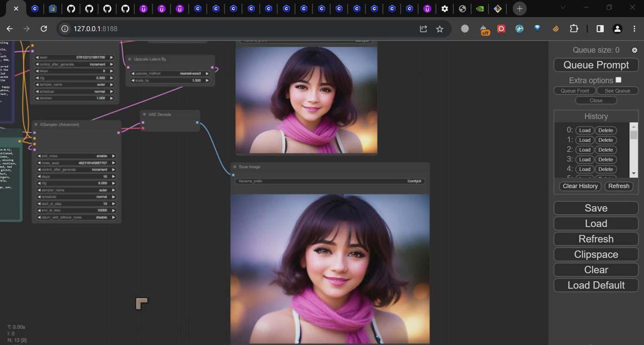 图片[2]-ComfyUI 利用 Stable Diffusion 学习AI GUI 工作流程教程-中英字幕-副业团