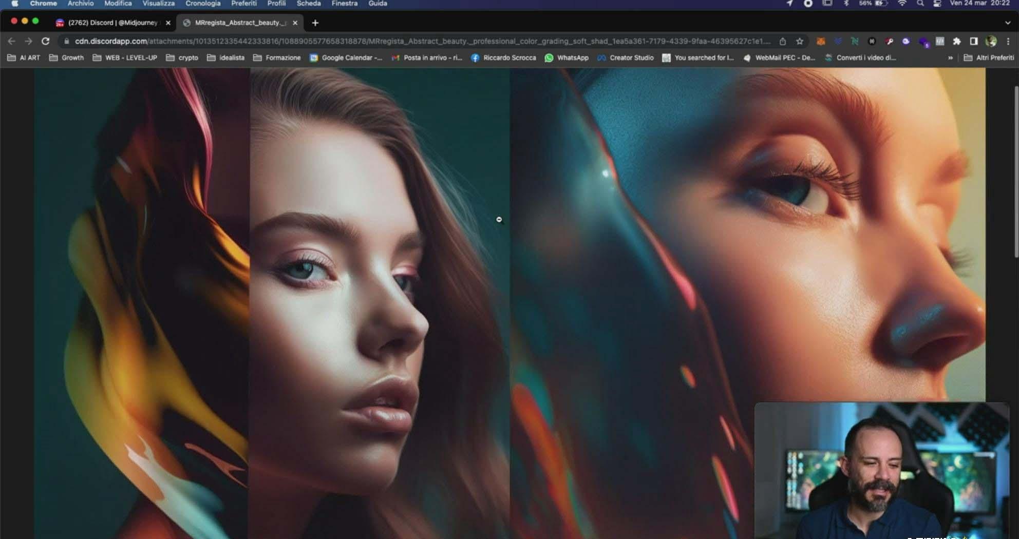 图片[6]-Midjourney AI人工智能创建和销售令人惊叹的海报教程-10节课-中英字幕-副业团