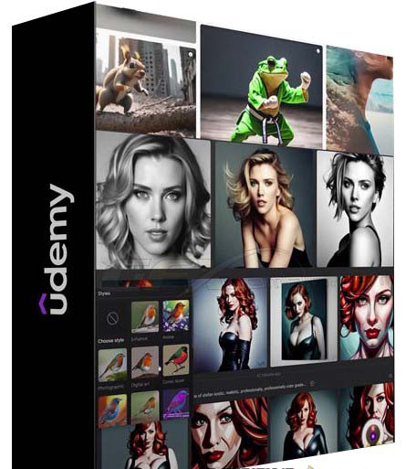 K Mastery - Stable Diffusion AI软件绘画速成从小白到精通-72节-中英字幕-副业团