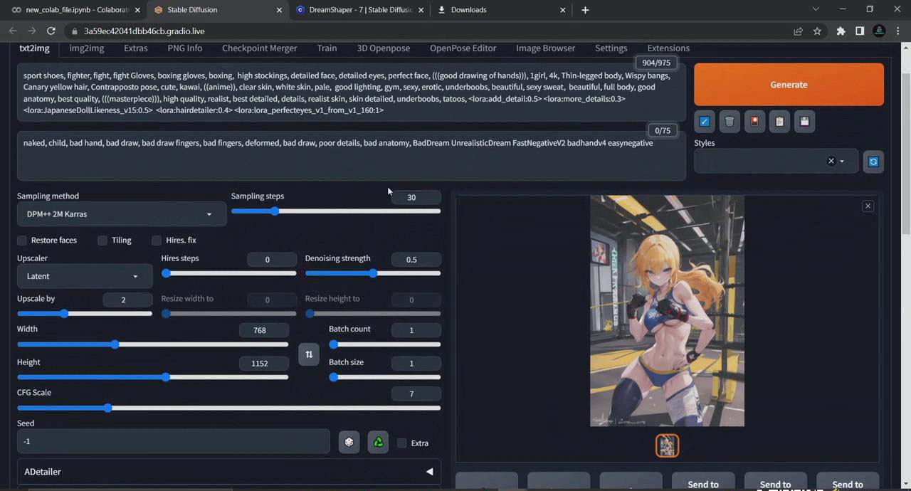 图片[4]-利用Stable Diffusion创建动漫艺术图像使用AI绘画赚钱-中英字幕-副业团