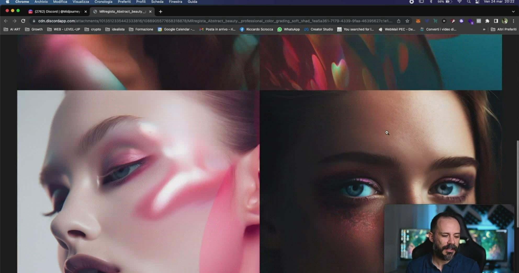 图片[5]-Midjourney AI人工智能创建和销售令人惊叹的海报教程-10节课-中英字幕-副业团