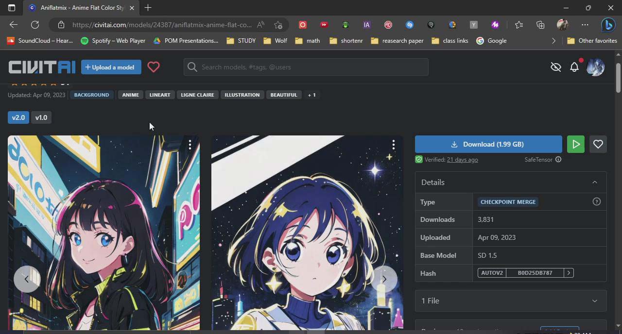 图片[1]-利用Stable Diffusion创建动漫艺术图像使用AI绘画赚钱-中英字幕-副业团