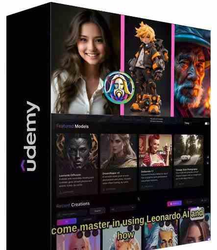 图片[2]-比Midjourney更好的Leonardo AI绘画图像大师班教程-16讲-中英字幕-副业团