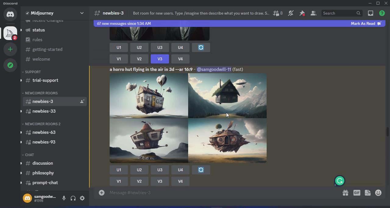 图片[3]-Midjourney AI：从零基础到高级版的大师班教程-34节课-中英字幕-副业团