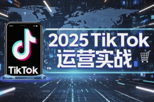 2025TikTok电商运营,掌握TikTok店铺运营核心技巧,实现低成本高转化-副业团