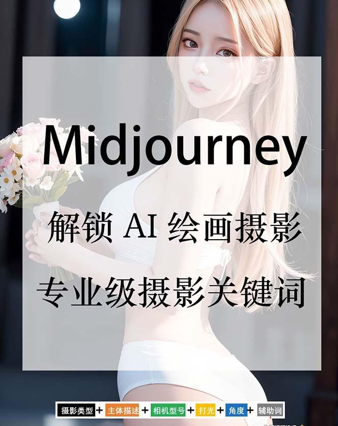 Midjourney关键词-解锁AI绘画专业级人工智能摄影关键词表-副业团