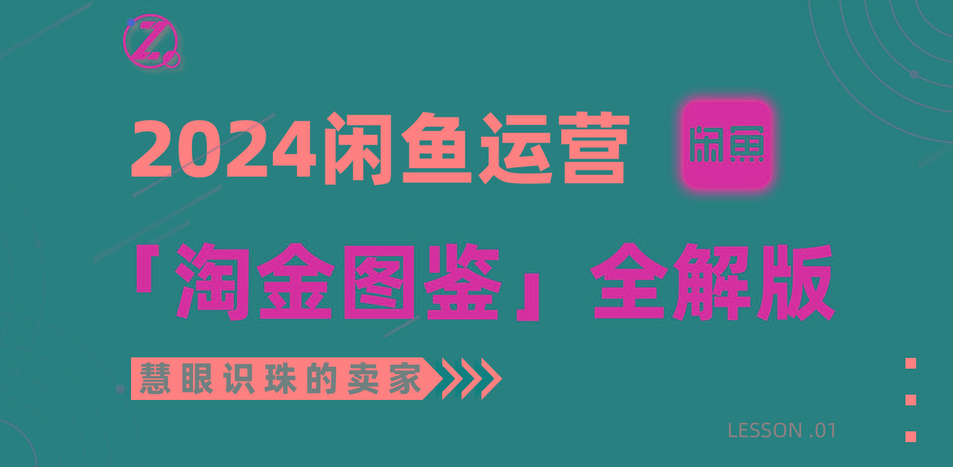 (9738期)2024闲鱼运营,【淘金图鉴】全解版-副业团