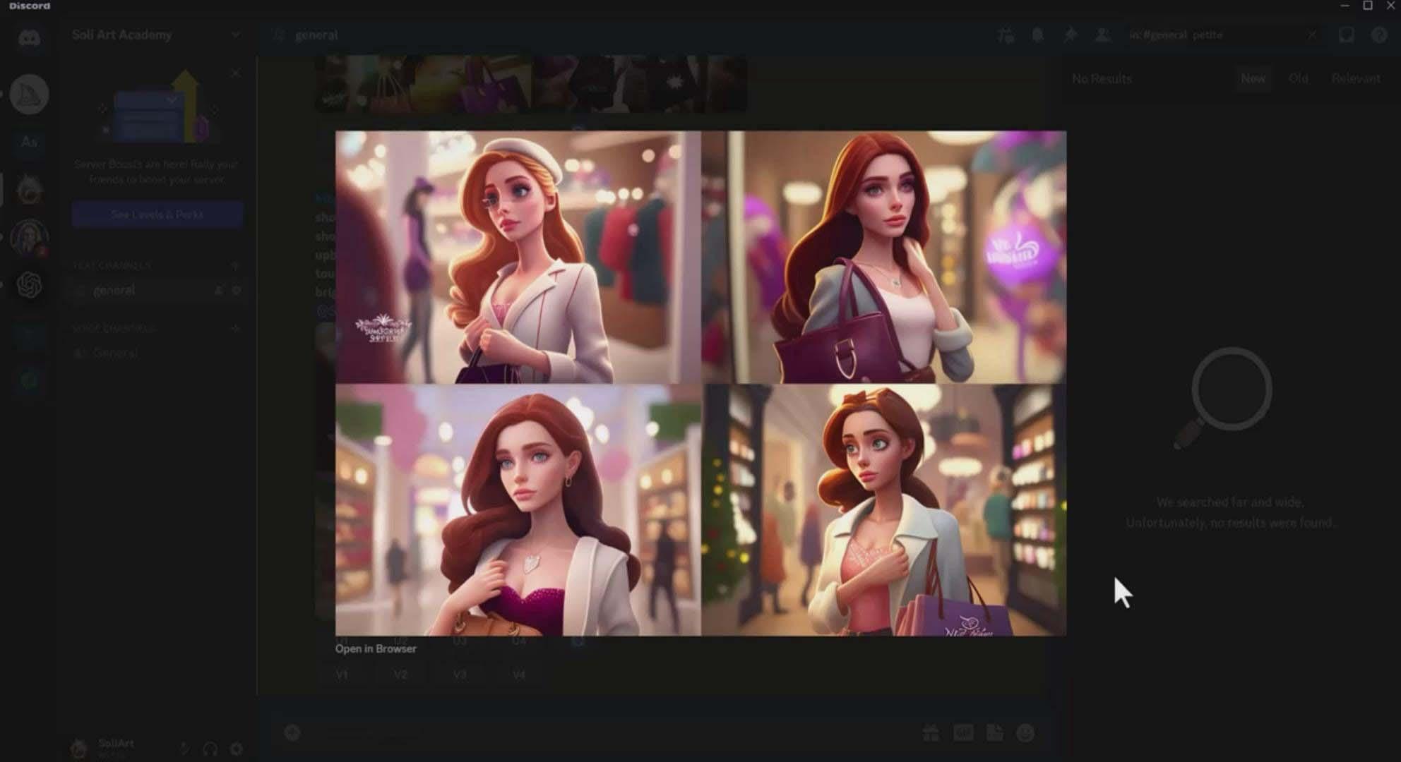 图片[8]-掌握 MidJourney V5 AI + ChatGPT创建一致的角色设计图像-22节课-中英字幕-副业团